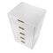 Manhattan Comfort Granville Tall 23.62 Narrow Dresser in White DR-5001 - alternate 7